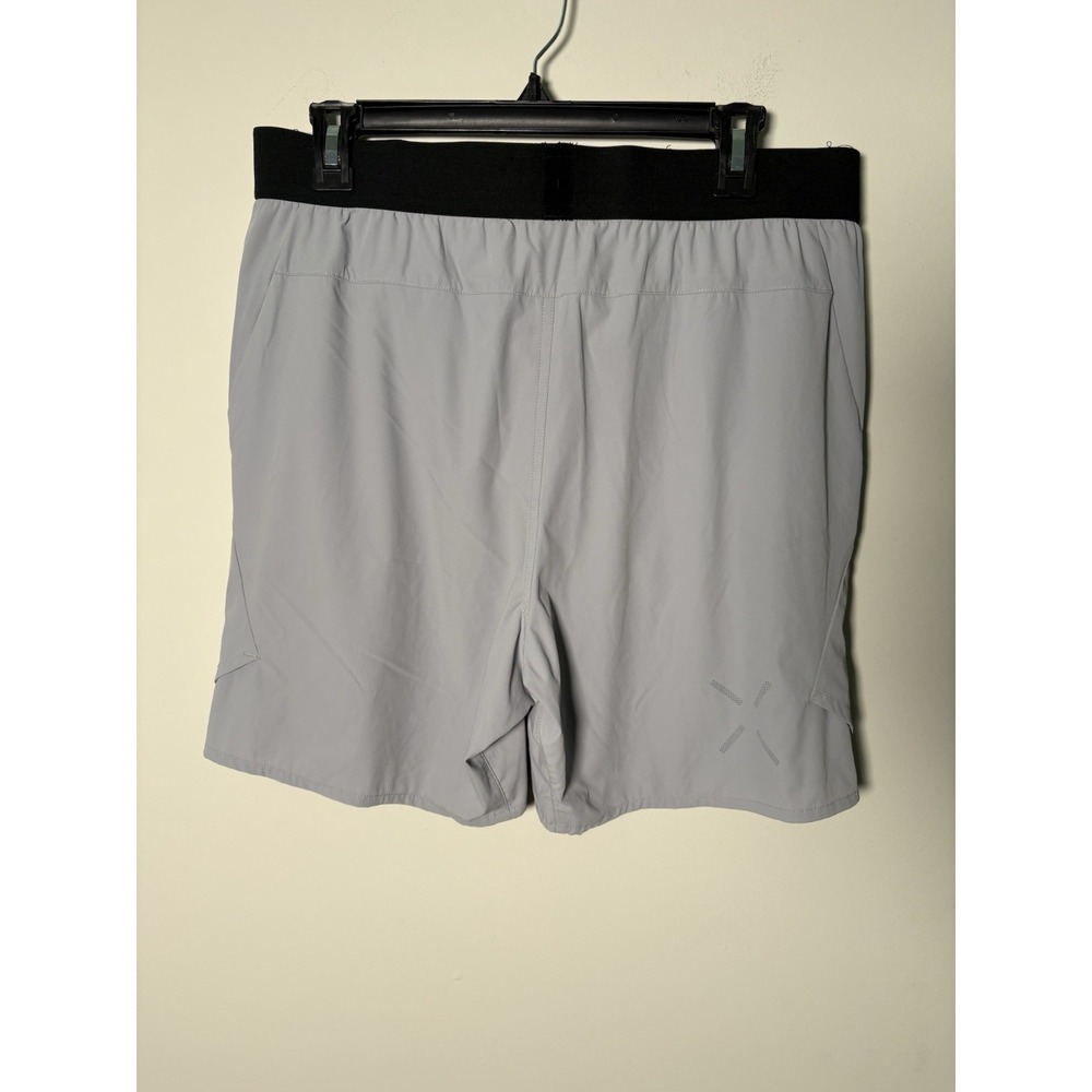 Ten Thousand Shorts Mens Large Gray n 6" Running Athletic Tactical Ripstop